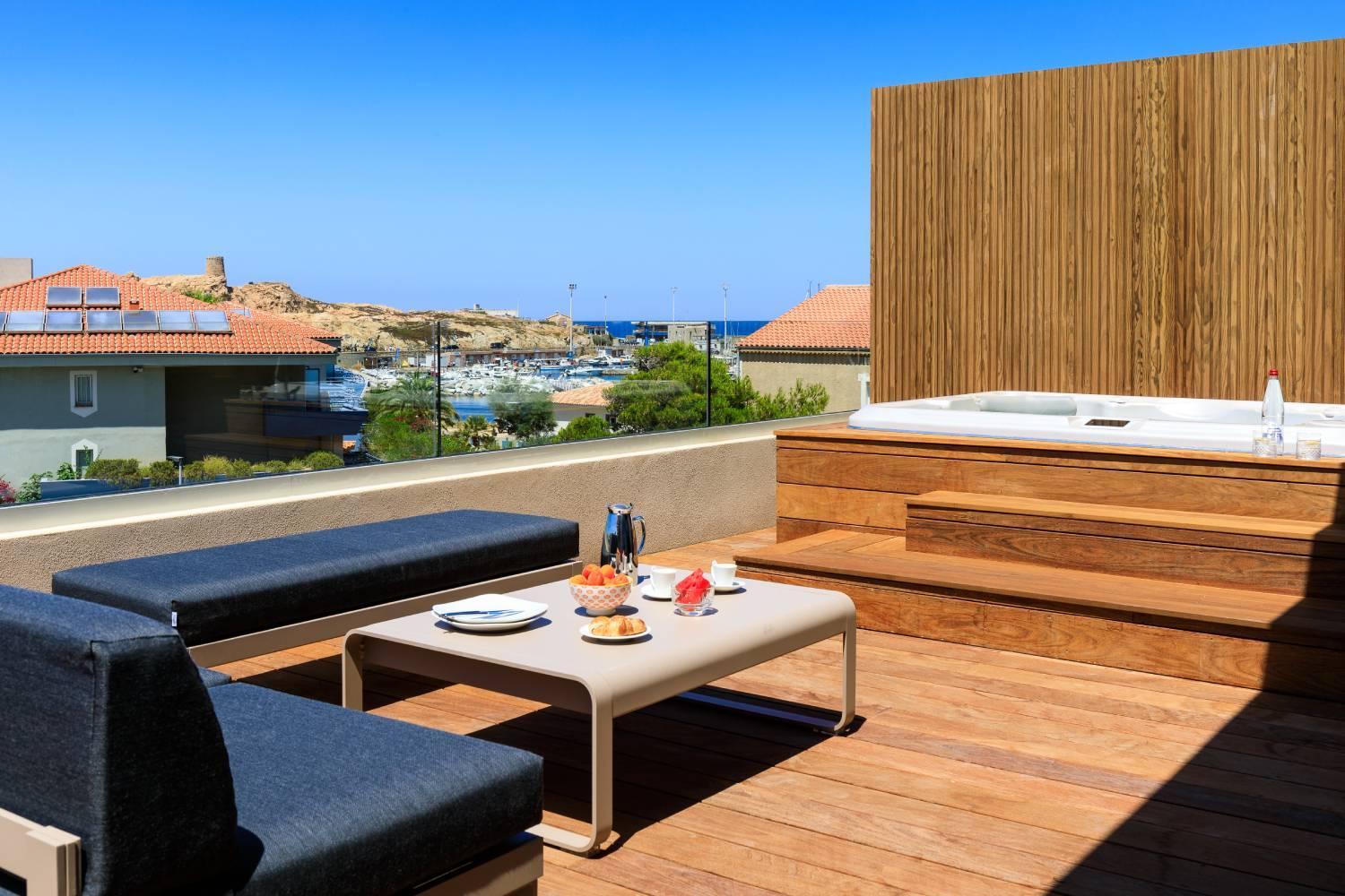 Suite Libecciu | Résidence Santa Maria à l'Île-Rousse