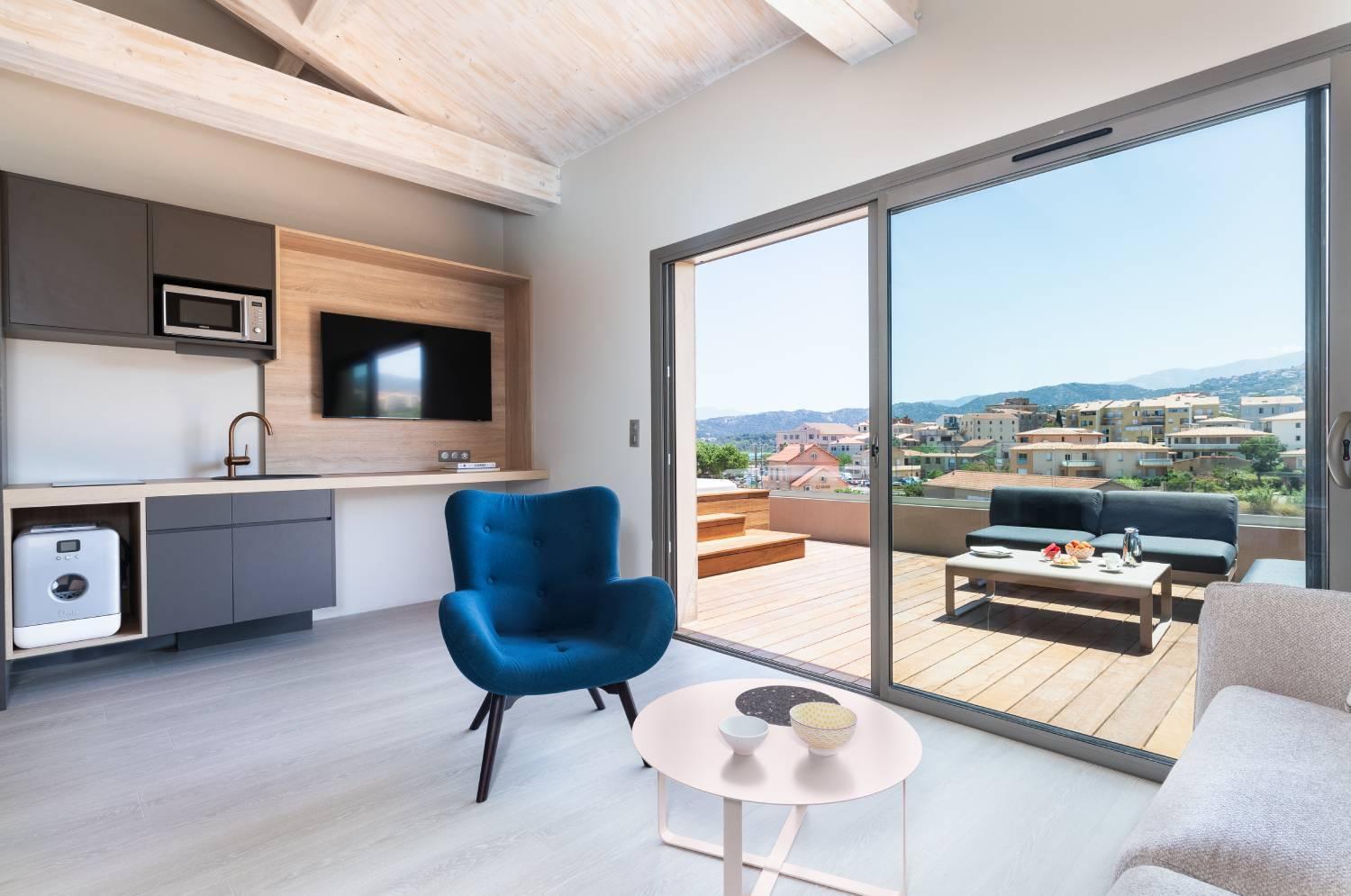 Suite Tramontana | Résidence Santa Maria à l'Île-Rousse