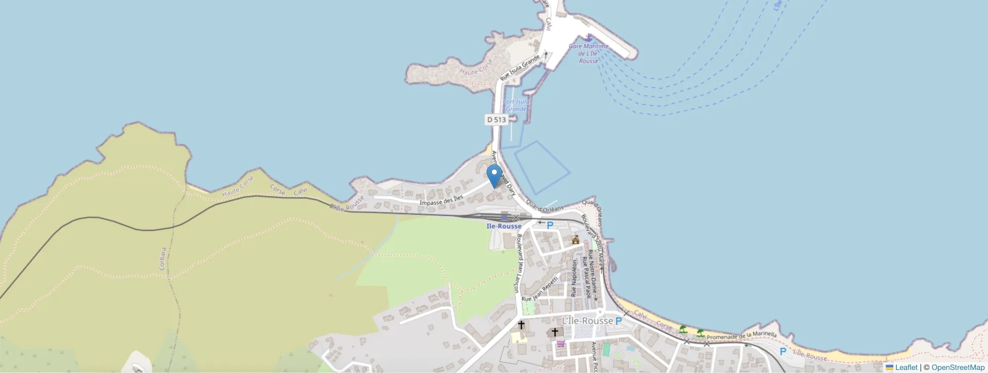 carte residence ile rousse